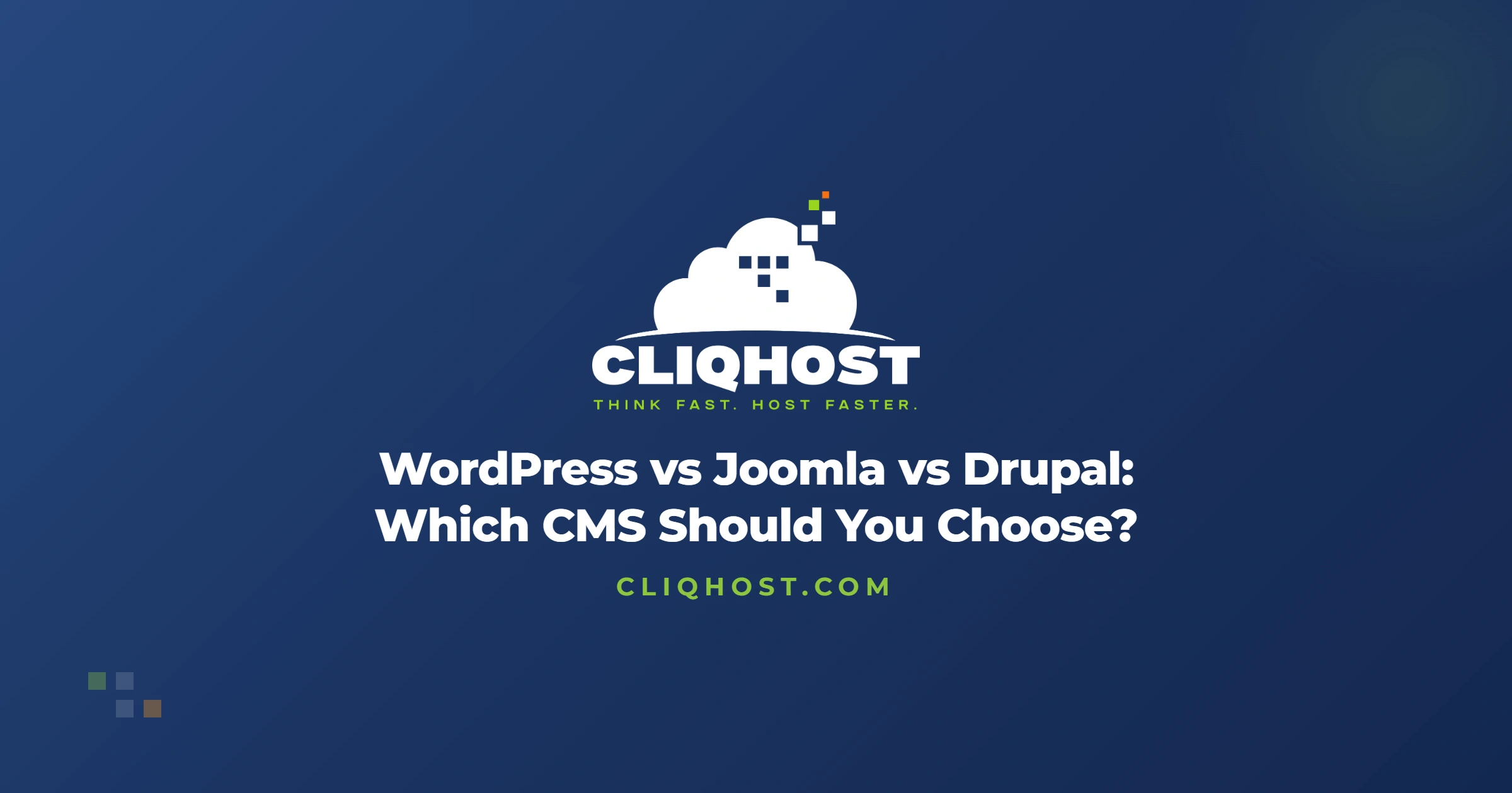 WordPress vs Joomla vs Drupal: Which CMS Should You Choose?