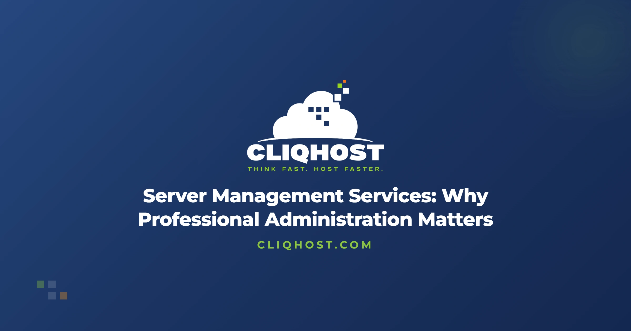 Server Management Services: Why Professional Administration Matters